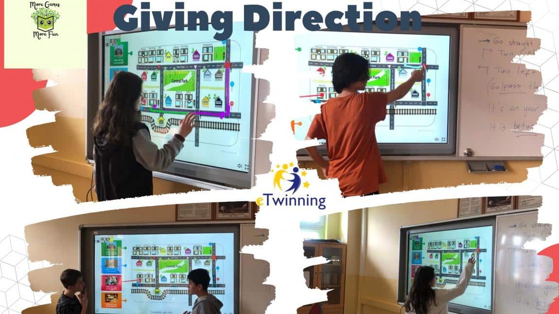 GIVING DIRECTIONS GAME
