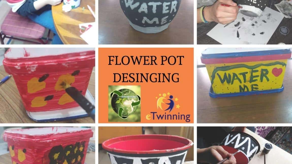 Flower Pot Designing